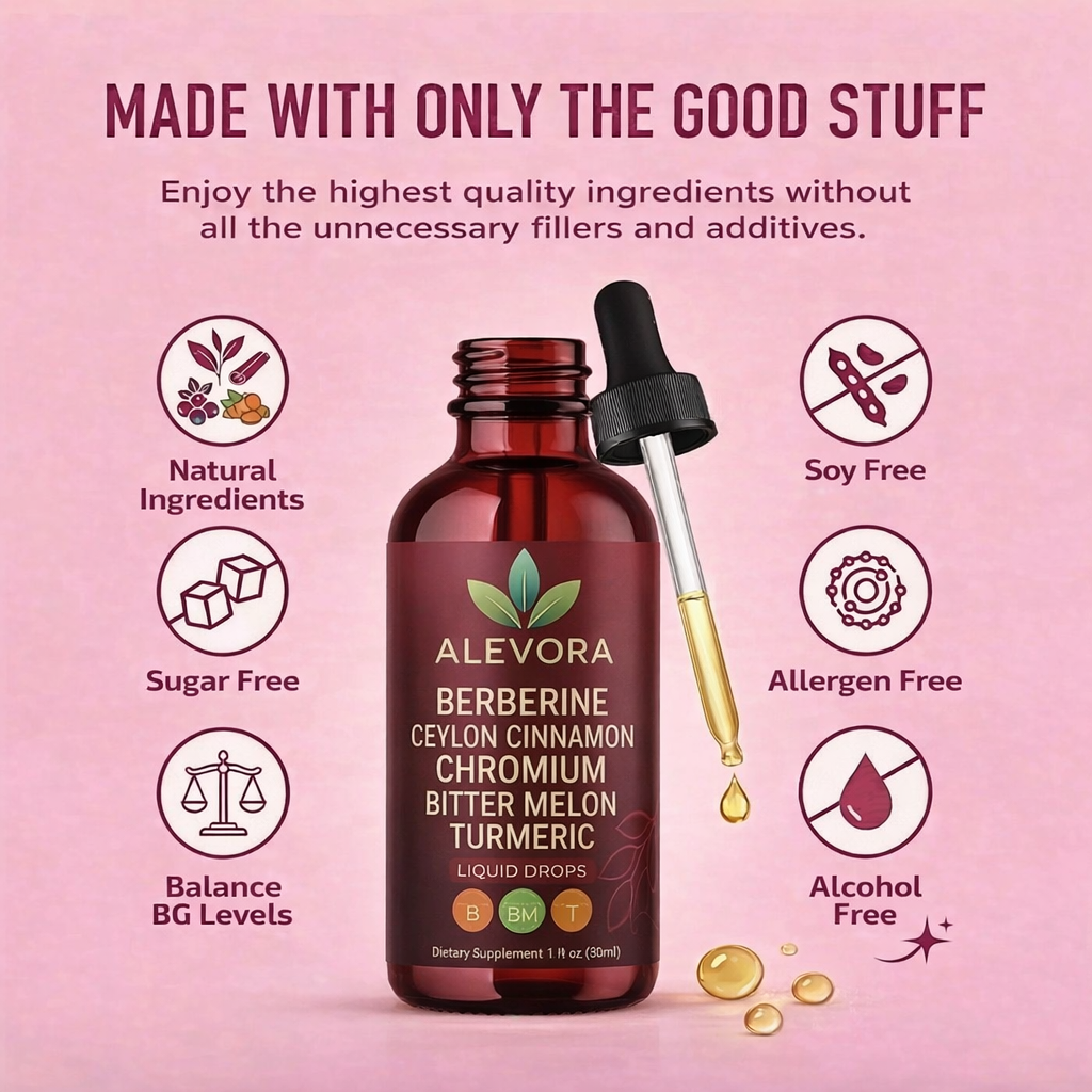 Berberine + Ceylon Cinnamon Regulator Drops (60mL)