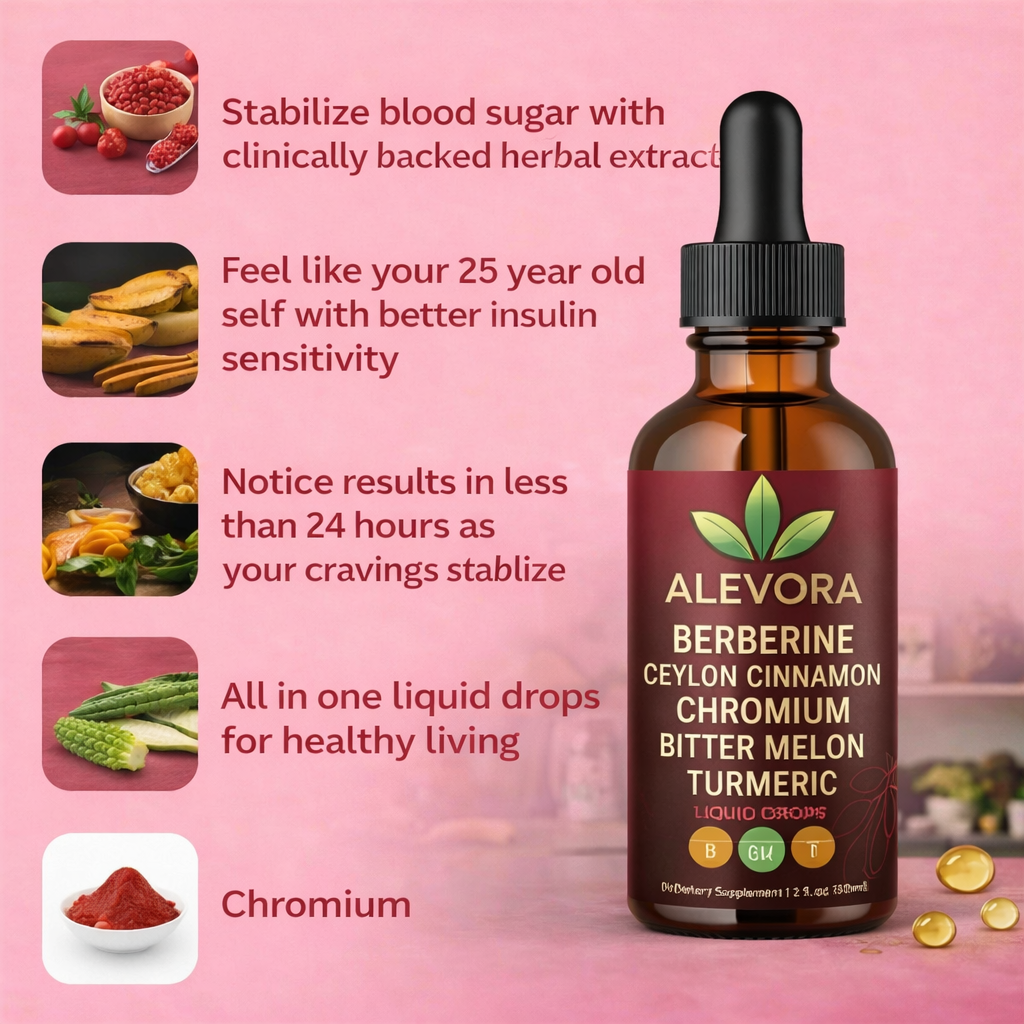 Berberine + Ceylon Cinnamon Regulator Drops (60mL)
