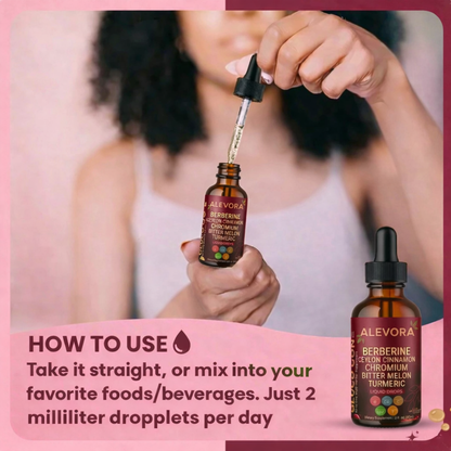 Berberine + Ceylon Cinnamon Regulator Drops (60mL)